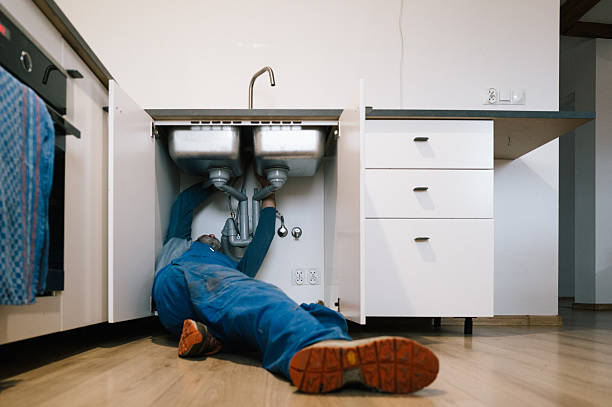 Professional Drain Cleaning technician working in Dry Fork, VA